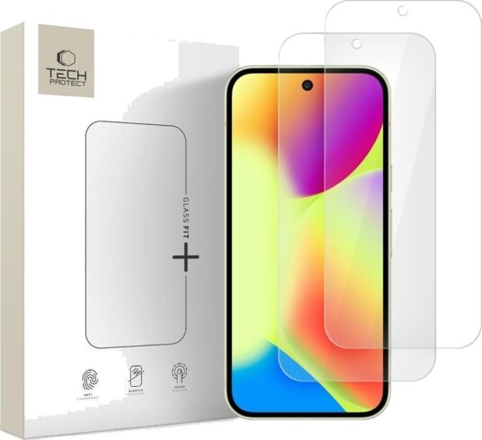Tech-Protect Glass Fit+ 2-pk Herdet Glassbeskytter for Google Pixel 9/9 Pro/10/10 Pro