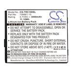Trimble TDC100 batteri (3000 mAh 3.7 V, Sort) Trimble TDC100 batteri (3000 mAh 3.7 V, Sort)