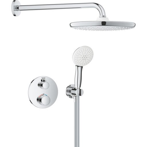 Grohe Grohtherm dusjsett, krom