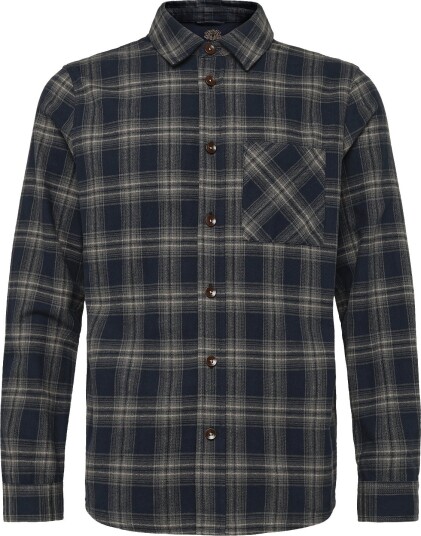 Mos Mosh Gallery Mmgdavid Bruse Overshirt SALUTE NAVY L