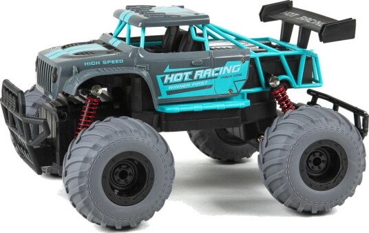 Tec Toy Hot Racing RC Bil 1:14 Blå Tec Toy Hot Racing RC Bil 1:14 Blå