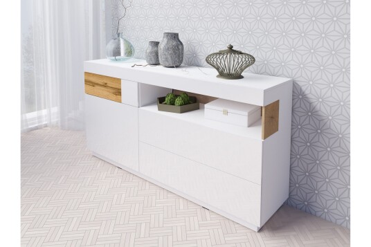 Kommode Oppenheim Hvit | Tre Kommode Oppenheim Hvit | Tre