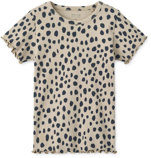 LIEWOOD Nieve T skjorte Leo spots/Mist 140