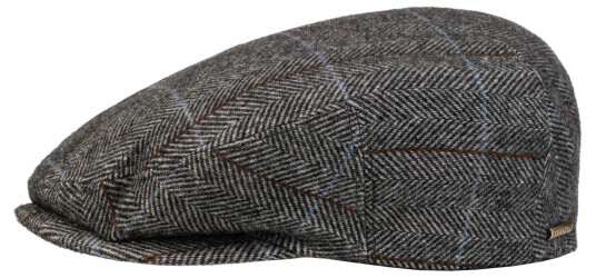 Stetson KENT WOOL EF  GREY HERRINGBONE