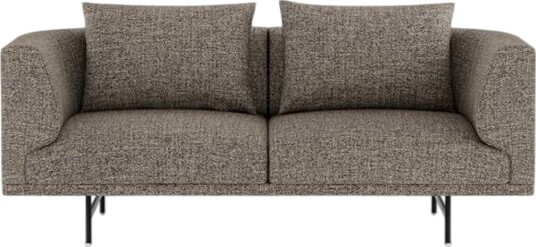 Vipp Chimney 2 personers Sofa Bark Umbra/ Off White/ Sort