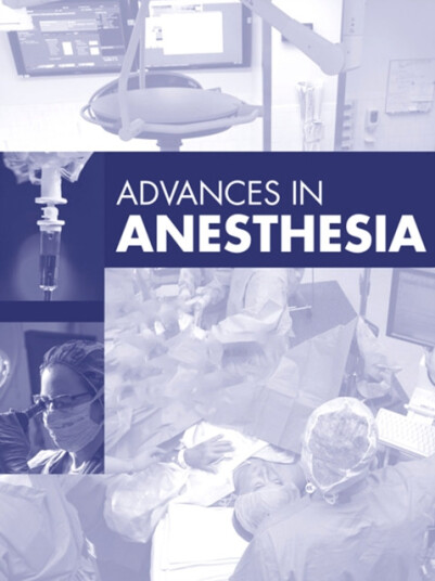 Advances in Anesthesia, 2026 Advances in Anesthesia, 2026