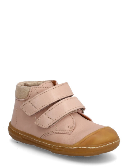 ANGULUS Booties Flat With Velcro Pink 19 ANGULUS Booties Flat With Velcro Pink 19