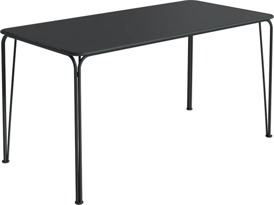 Grythyttan Stålmöbler Libelle bord 140 cm Grafittgrå Grythyttan Stålmöbler Libelle bord 140 cm Grafittgrå