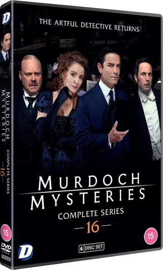 Murdoch Mysteries Sesong 16 DVD Murdoch Mysteries Sesong 16 DVD