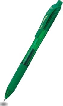 Pentel Energel X - Rulleballpenn - Grønn - Gelblekk - 0.7 Mm - Medium - Retraktil