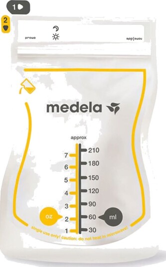 Medela Oppbevaringsposer Til Morsmelk 210 ml 50 stk