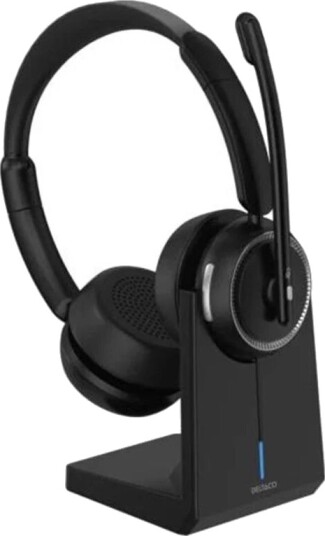 Deltaco HL 100 Wireless Stereo Headset Svart Deltaco HL 100 Wireless Stereo Headset Svart