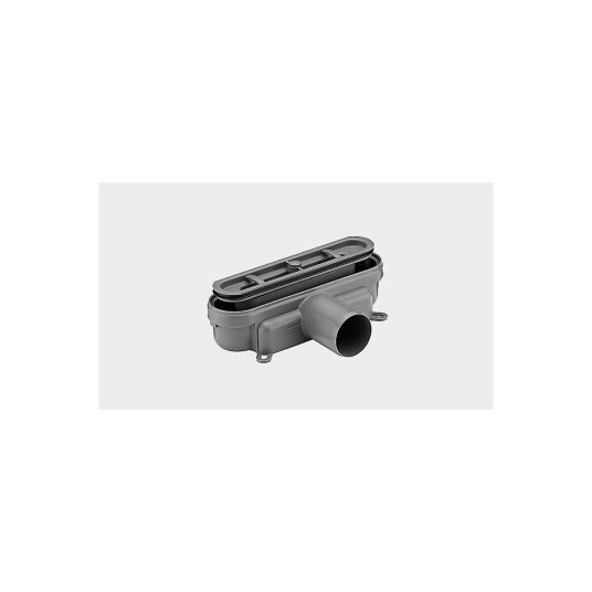 Unidrain 1417 utløpshus Ø50 mm, vannrett, med luktsperre