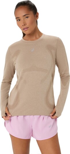 Asics Road Seamless Ls Top Beige XL