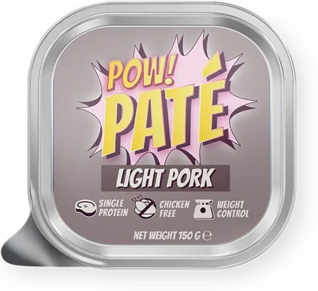 Pow! Dog Light Pork Paté 150 G