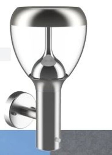Arnøy Engros Vegglampe Utendørs Luna Rustfritt Stål Arnøy Engros Vegglampe Utendørs Luna Rustfritt Stål