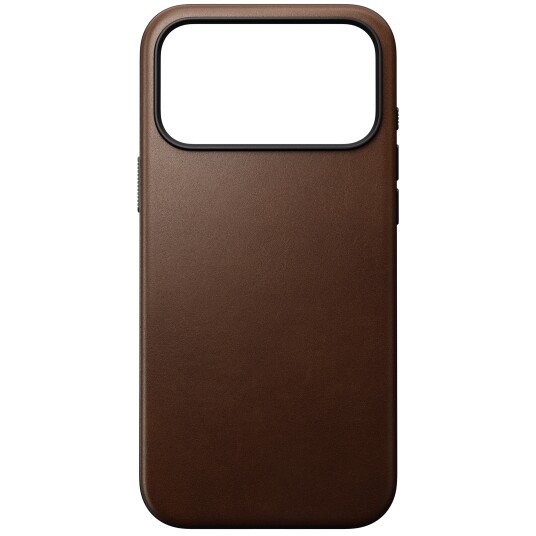 Nomad Modern Skinnetui til iPhone 17 Pro Max MagSafe Kompatibel Brun