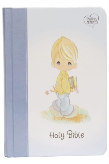Nkjv, Precious Moments Small Hands Bible, Hardcover, Blue, Comfort Print Av Thomas Nelson Nkjv, Precious Moments Small Hands Bible, Hardcover, Blue, Comfort Print Av Thomas Nelson