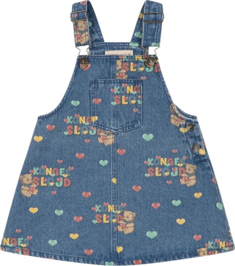 Konges Sløjd Kjole Denim Magot Teddy Coeur Konges Sløjd 2 år (92) Kjole Blå