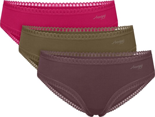 sloggi Sloggi Go Crush Hipster C3P Multi/patterned M sloggi Sloggi Go Crush Hipster C3P Multi/patterned M
