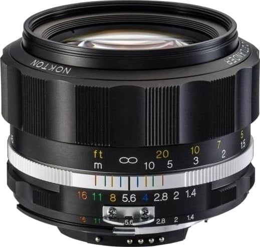 Voigtländer Nokton SL IIs 58mm f/1.4-Objektiv for Nikon F - Svart