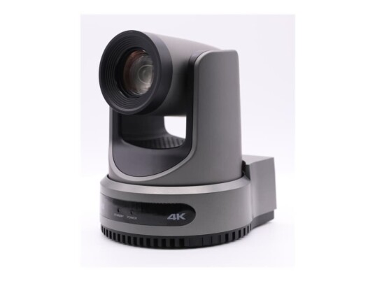 PTZOptics Move 4K PT12X-4K-GY-G3 - Konferansekamera - PTZ - innendørs - farge - 8,5 MP - 3840 x 2160 - lyd - HDMI 3G-SDI USB - GbE - H.264 H.265,