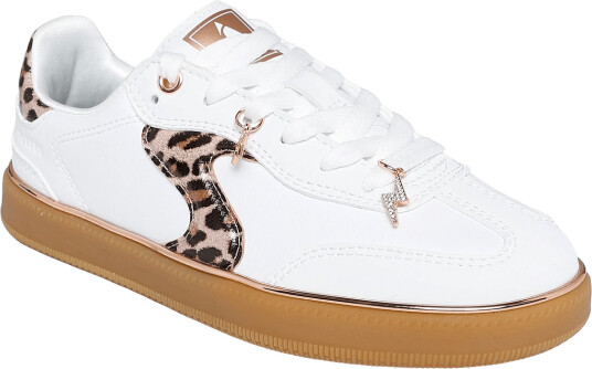 Skechers Hotshot Leopard Fame White 28