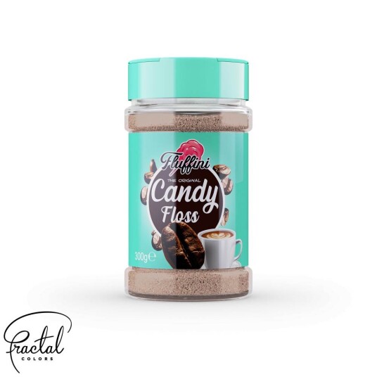 Sukkerspinn Sukker Fluffini  Kaffe 300g 