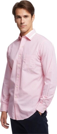 Brooks Brothers Herre Skjorter Rosa S,