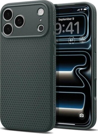 Spigen Liquid Air - abyss green - iPhone 18 Pro/17 Pro