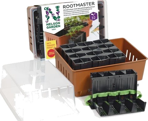 Nelson Garden Rootmaster Minidrivhus brun, Avling
