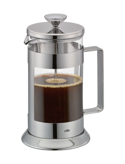 cilio Stempelkande Laura 6 Kopper - Silver - 0.8 L cilio Stempelkande Laura 6 Kopper - Silver - 0.8 L