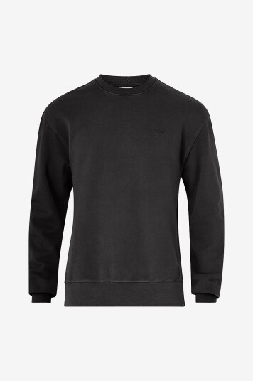 Levi's Collegegenser Authentic Crew Svart Levi's Collegegenser Authentic Crew Svart