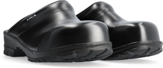Sika Tøffeltresko Comfort SB Bred Svart Unisex 36