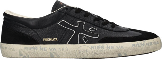 Premiata Herre Sko Svart 44 EU,