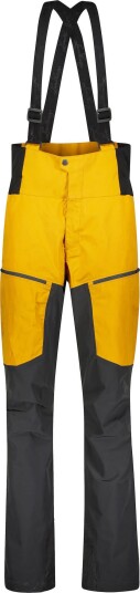 Lundhags Unisex Abisku Hybrid Bib Pant Gold/Charcoal XS, Gold/Charcoal