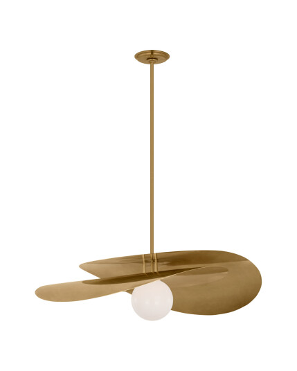 Visual Comfort Mahalo 32" Tiered Pendant Antique Brass Visual Comfort Mahalo 32" Tiered Pendant Antique Brass
