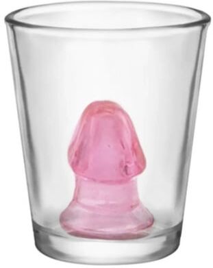Little Genie Productions Morsomme shotteglass med penis 2pk