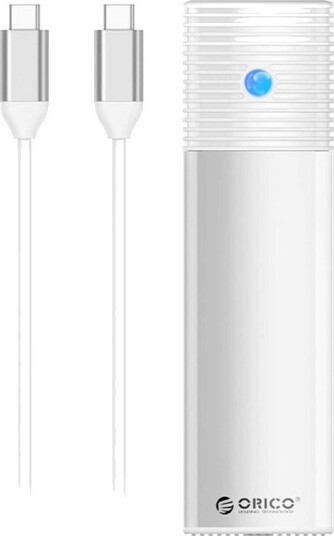 Orico M.2 NVMe Harddiskkabinett USB-C Sølv