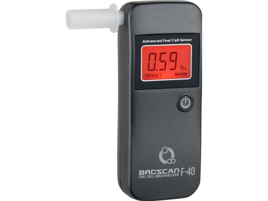 Bacscan F 40 Alkoholmeter 0 4% Grå Bacscan F 40 Alkoholmeter 0 4% Grå