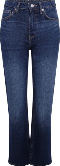 Mango Matilda High Rise Straight Jeans Blue 34