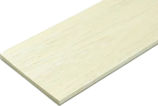 Pichler C6445 Uferdig Trekloss Tre Rektangulær 10 Stykker 100 Mm 1000 Mm