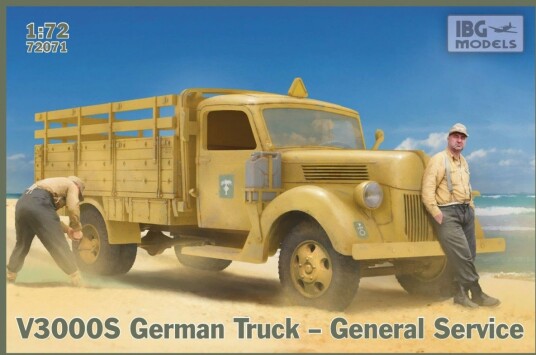 IBG V3000S Tysk General Service Lastebil Byggesett 1:72