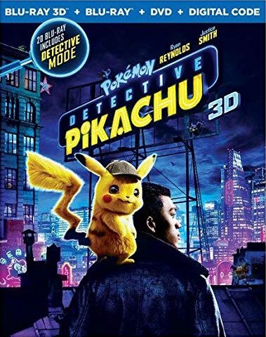 Pokemon Detective Pikachu Bluray