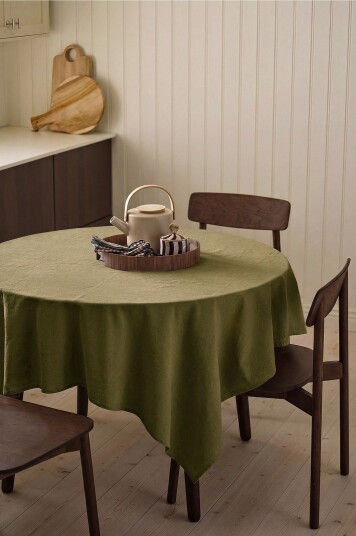 Ellos Home Duk Majken 145x145 cm Grønn