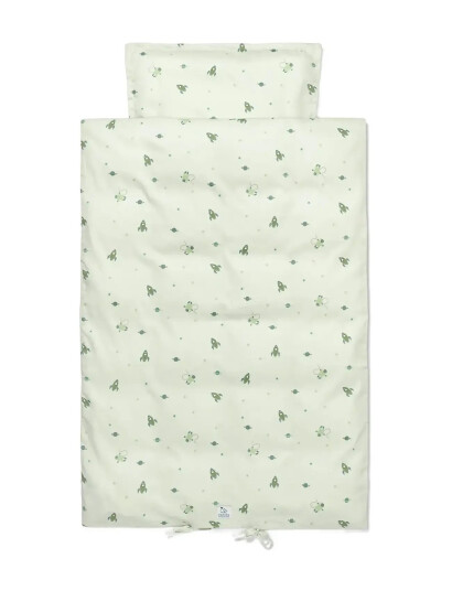 Vanilla Copenhagen Sengetøj - Junior - Space - Cream - 100X 140CM/40X 45CM Vanilla Copenhagen Sengetøj - Junior - Space - Cream - 100X 140CM/40X 45CM