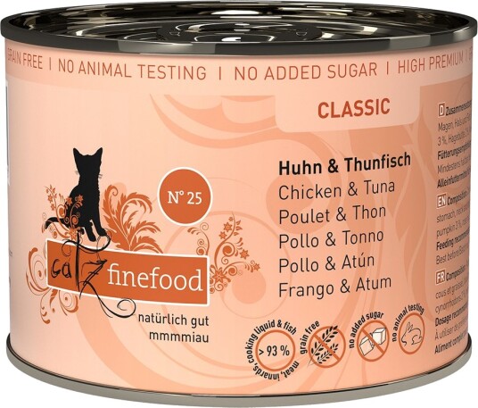 Catz Finefood Kylling & Tunfisk 24 X 200 G