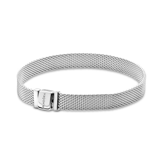 Pandora, Armbånd i 925 sølv, 17 cm