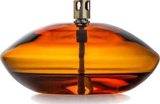 Hadeland Glassverk Aurora Oljelampe Amber