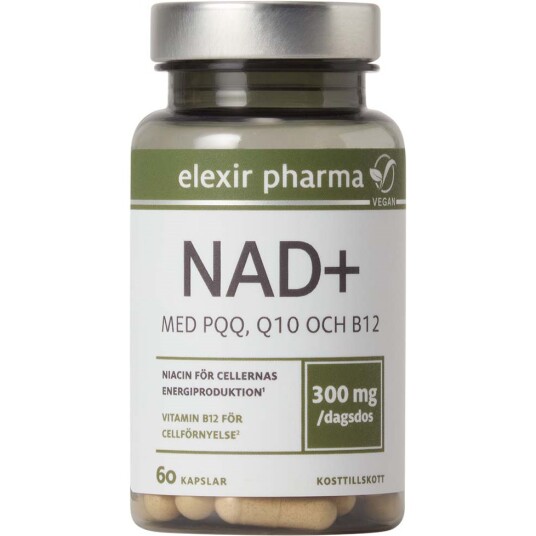 Elexir Pharma NAD+ 60 stk